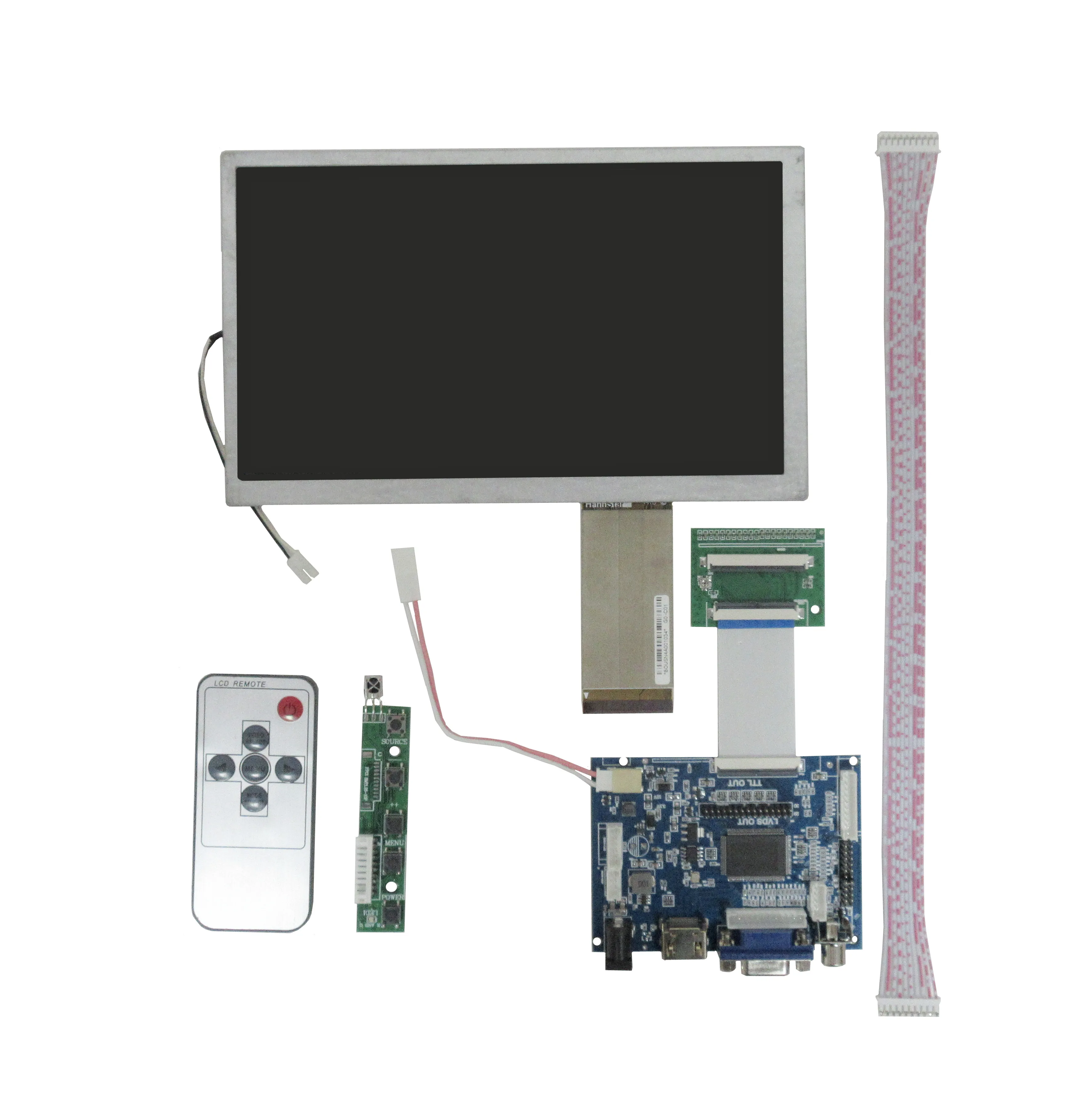 

8 Inch HSD080IDW1-C00 LCD Screen Display 2AV VGA HDMI-Compatible Monitor Driver Control Board