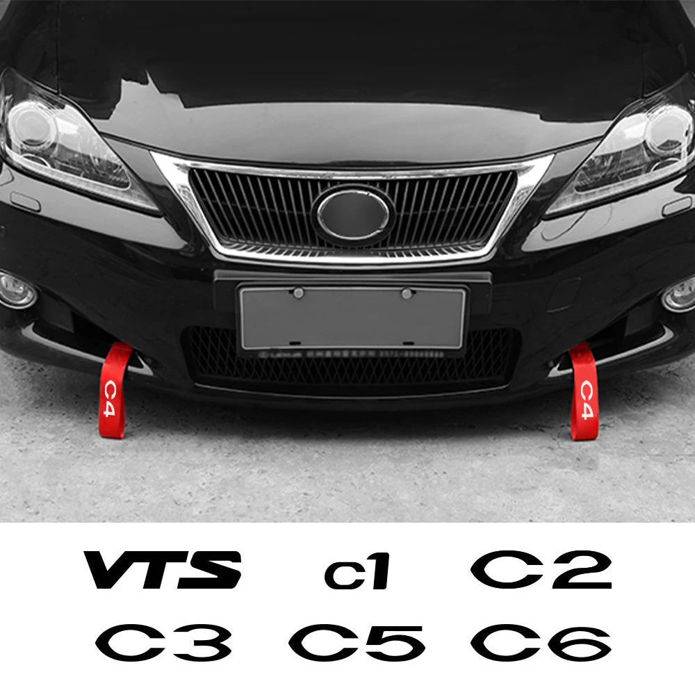 سيارة سحب حبل مقطورة سباق حزام حزام لسيتروين C4 C3 C5 C6 C1 ثاب VTS بيكاسو بيرلينجو C2 C-CROSSER NEMO اكسسوارات السيارات #3