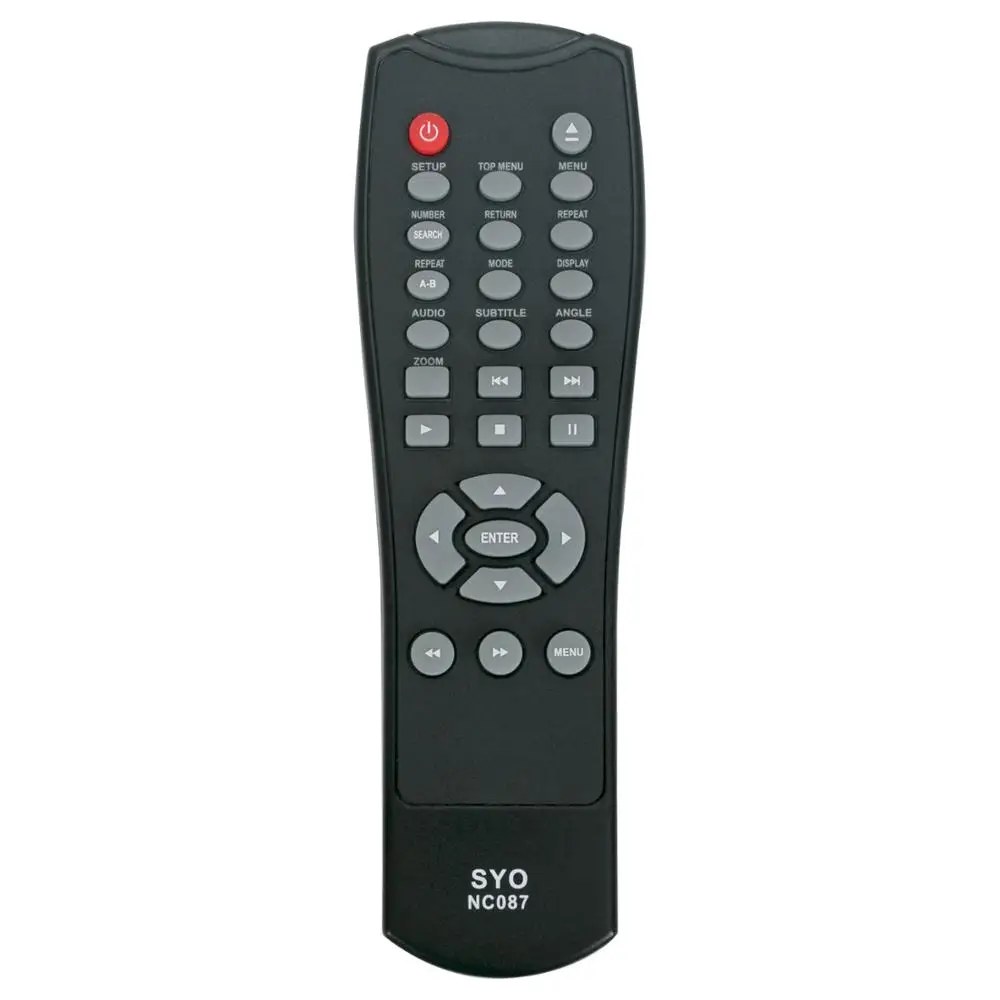 New NC087 NC087UH Replaced Remote Control fit for Sanyo DVD Player FWDP175F FWDP105F FWDP105FA