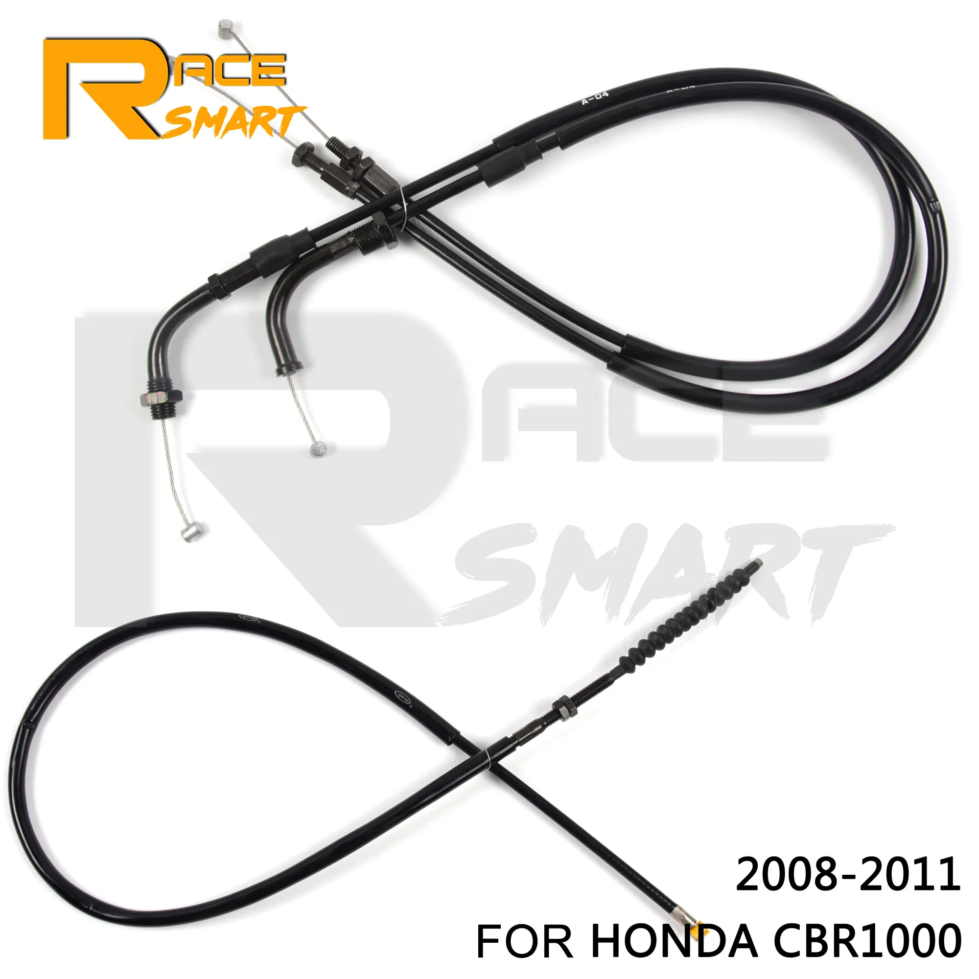 

CBR1000RR 2008-2012 Throttle Line &Clutch Cable For HONDA 2009 2010 2011 CBR1000 RR CBR 1000RR 1000 Motorcycle Accessories Black