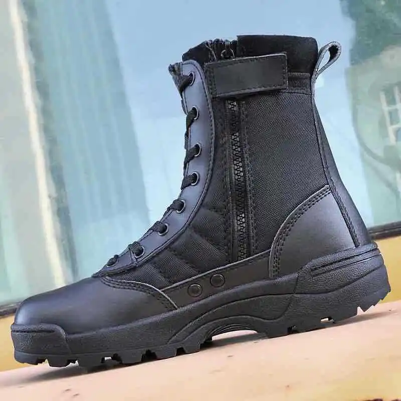 Spring Men Women Swat Work War Boots Outdoor Hiking Trekking Hunting Training Camping Tactical Military Ventilation Tactic Shoes