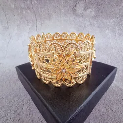 French fashion empty wisp flower design bracelet women's engagement bracelet single women's ball jewelry Morocco Algeria jewelry