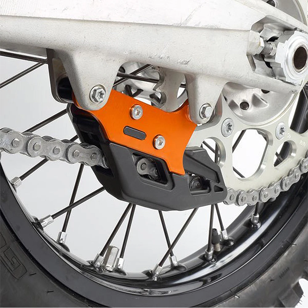 For Gas Gas 125-300 EX EC MC 2021 NiceCNC Motorcycle Chain Guard Guide Cover Protector For Gas Gas 250-450 EXF ECF MCF 2021-2022