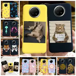 For Xiaomi Redmi Note 9T Case Cover Cute Cartoon Soft Silicone Phone Funda Shell For Redmi Note 9 T 5G Case Protector Coque Capa