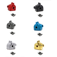 Upgrade Metal Wave Box Gear Box Upper Lower Cover Gearbox Shell 144001-1254 Spare Parts For WLtoys 1/14 144001 RC Car
