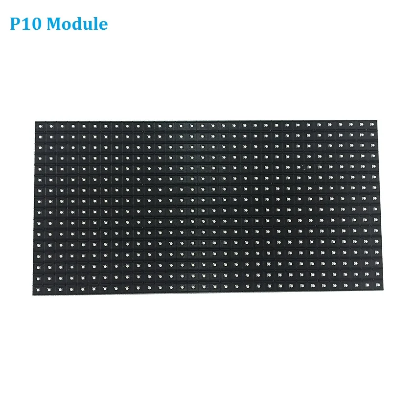 LED Video Wall Billboard Screen Panel, P10 SMD3528 1/4scan Indoor LED Display RGB Module 320*160mm 32*16Pixels For Advertising