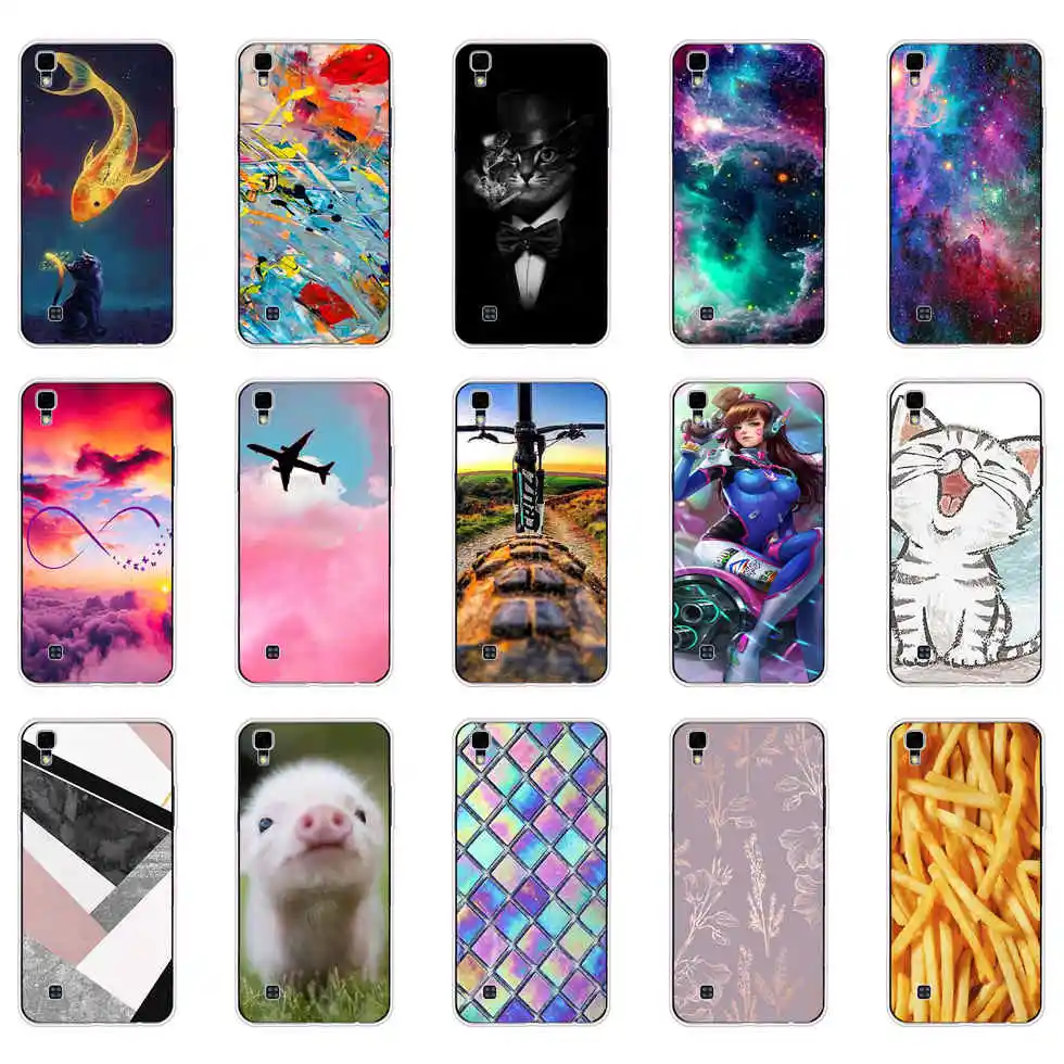 Phone Case For LG X power Silicone Back Cover For LG X power K220 Case Print Coque For LG X power LS755 TPU Funda Bumper