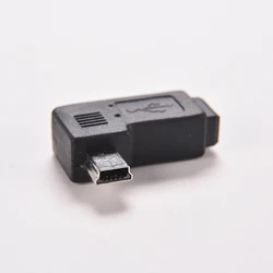 90 Degree Mini USB 5pin Male to Mini USB Connector Female Data Sync Adapter Plug