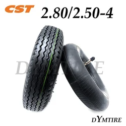 2.80/2.50-4 Tire CST Inner Tube Outer Tyre for Electric Scooter Front and Rear Pneumatic Wheel High Performance Accessories