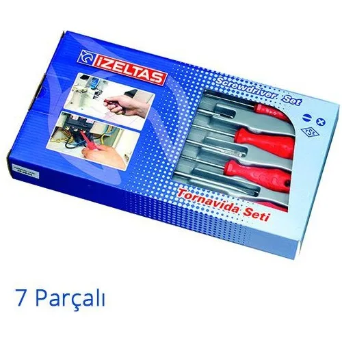 

İzeltaş Rod Screwdriver Set 7 Parcali