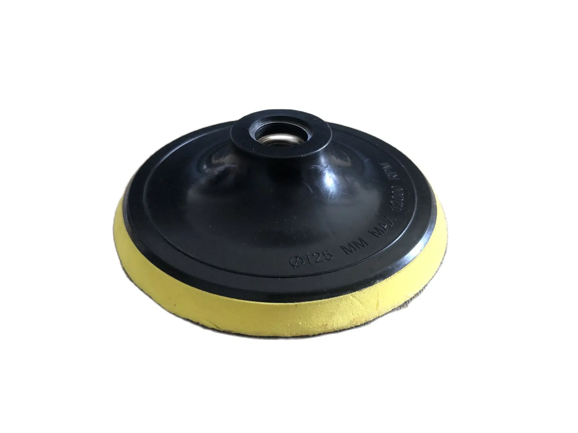 5 Inch 125mm Black Plastic Foam Backer Pad Backed Up Pad Sticky Disk For Sticking Diamond Wet Or Dry Polishing Pads