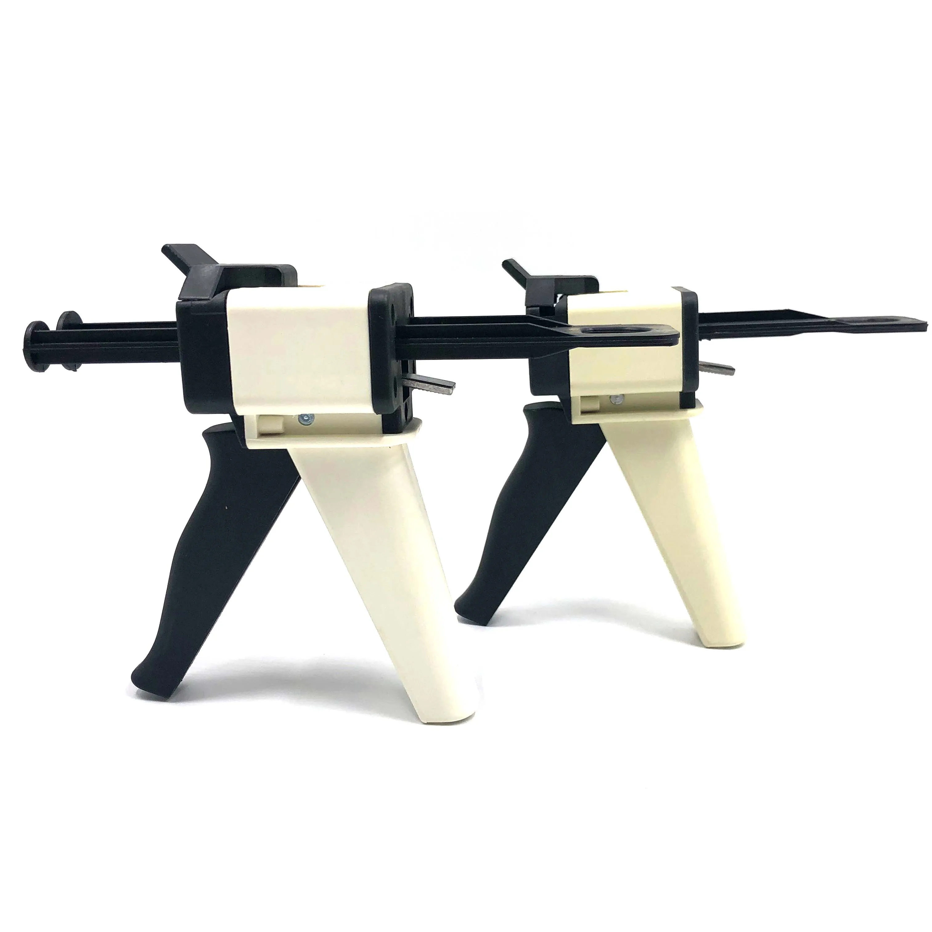 Dental Impression Mixing Dispensing Universal Dispenser Gun 1:1/1:2 Cartridge Dispenser 50ml Silicon Rubber Dispenser Gun 10:1