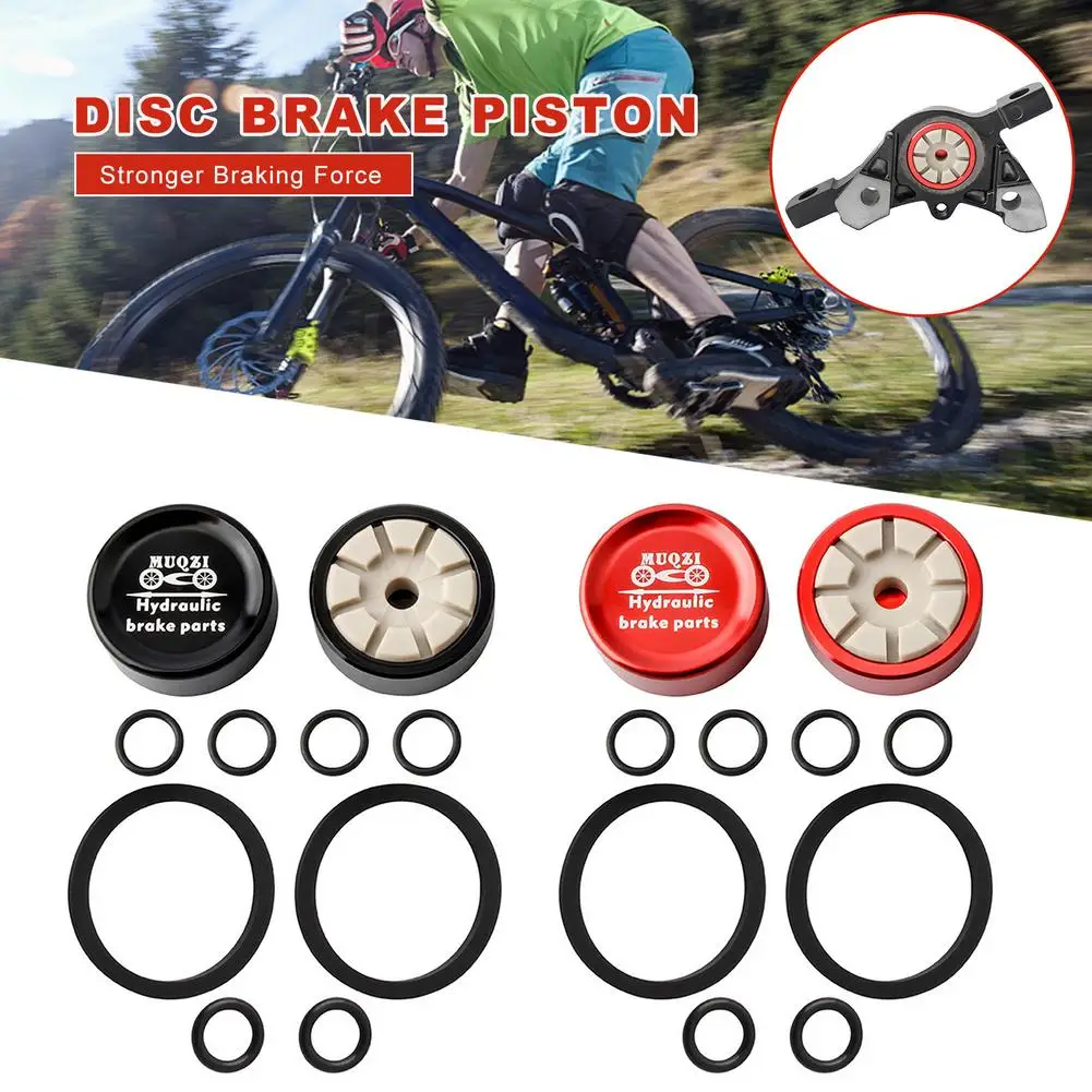 MTB Road Hydraulic Brake Caliper Piston Bike Disc Brake Bike Caliper Piston Kit Disc Before After Brake General Part For Shimano