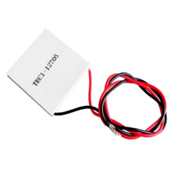 Newest TEC1-12705 Thermoelectric Cooler Peltier 40X40mm TEC12705 Peltier Elements Module for Cooler Radiator