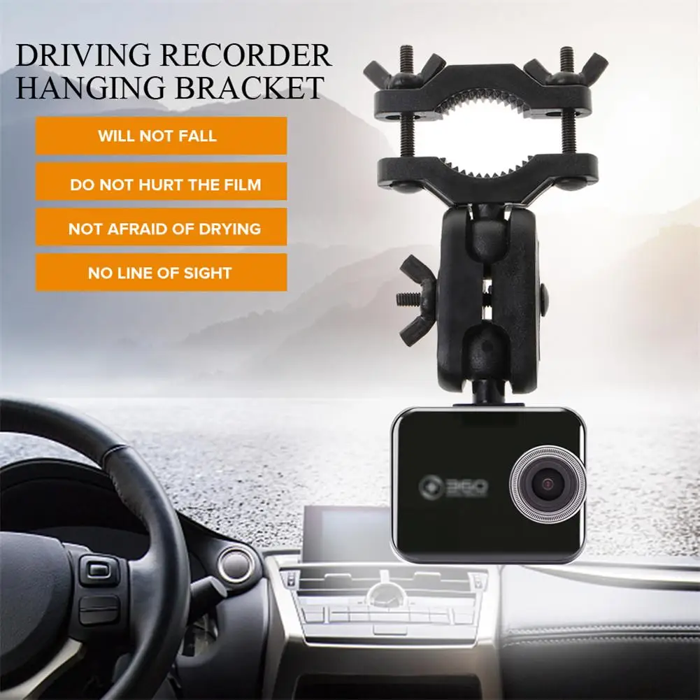 Car Rearview Mirror DVR Camera Holder Driving Recorder Bracket Holder For 360 J501C Dash Cam Mount Holder Auto Accessories