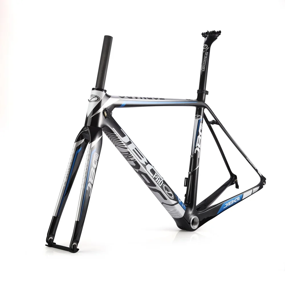 

JBC Tornado Carbon Super light Road Frame set with Fork 47/50/53CM BLUE WHITE