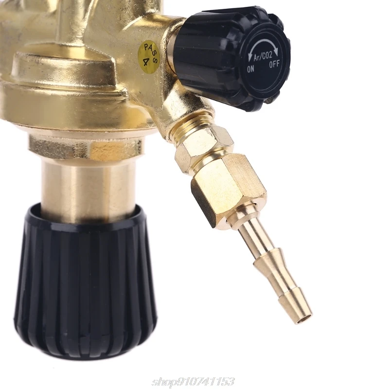 CO2 Argon Nitrogen Pressure Reducing Regulator Shockproof / MIG Welding Pressure Reducer W21.8 Thread A07 21 Dropshipping