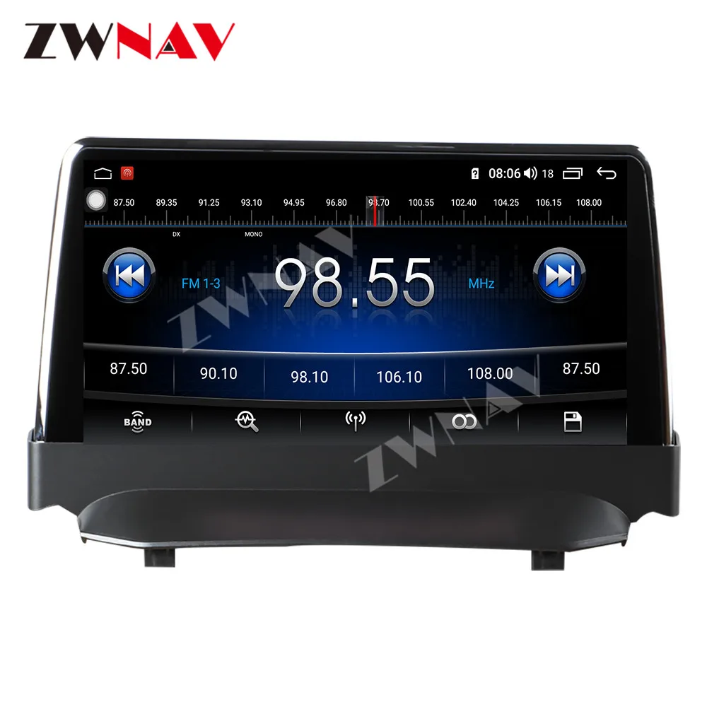 Android 13.0 6G+128GB IPS Screen For Ford Fiesta 2008 - 2016 Car Multimedia GPS Player Navigation Headunit Auto Radio Stereo