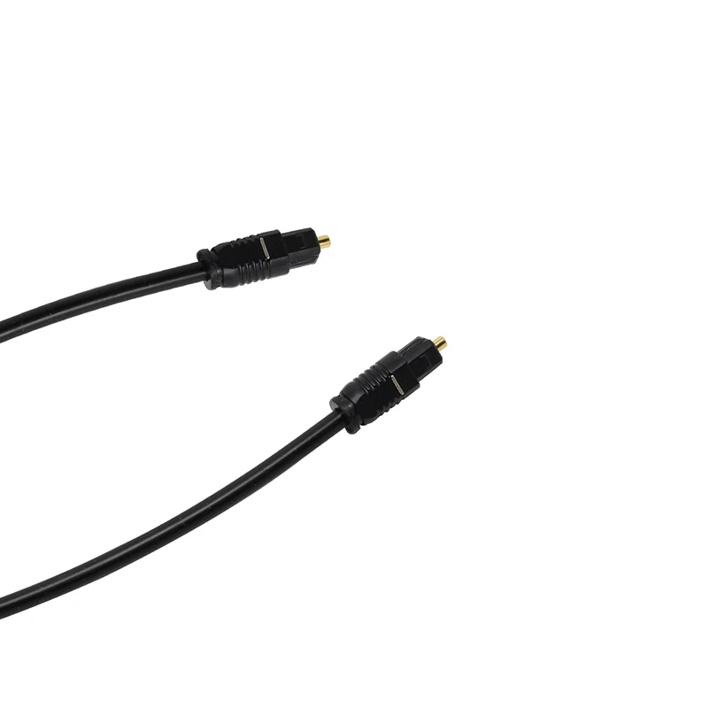 Durevole Cavo Audio Digitale Ottico Toslink Placcato Oro 1m 2m SPDIF MD DVD Placcato Oro Cabl