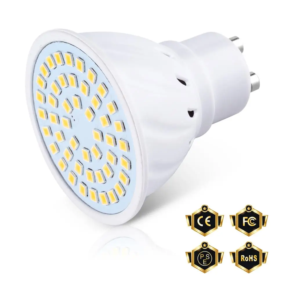 6PCS GU10 LED Bulb E27 3W 5W 7W LED Spot Light 220V LED Lamp MR16 Spotlight E14 Light Bulb GU5.3 Ampoule B22 Bombillas SMD 2835