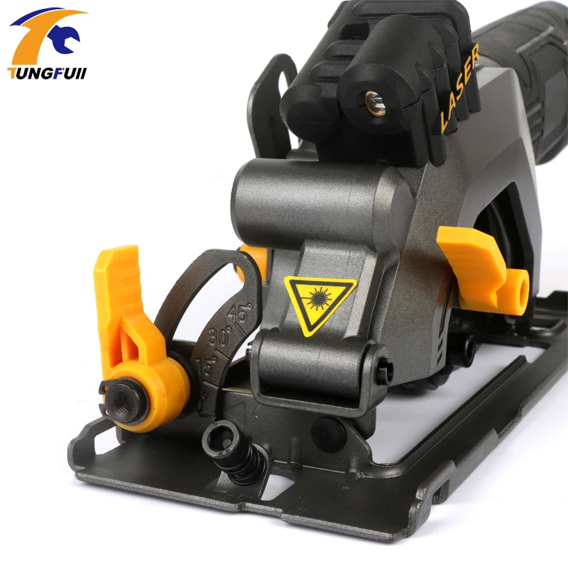 600W DIY Mini Circular Saw with Laser Multifunction Handheld Electric Chainsaw Portable Flip Chip Cutting Machine Woodworking