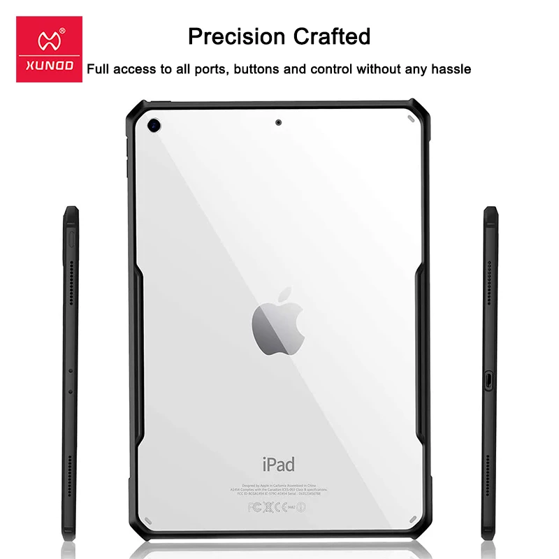 아이패드 미니 4 5 6 2021 케이스, 아이패드 미니 6 케이스, Xundd 에어백 범퍼 낙하 방지 태블릿 커버, 애플 아이패드 미니 4 미니 5 케이스