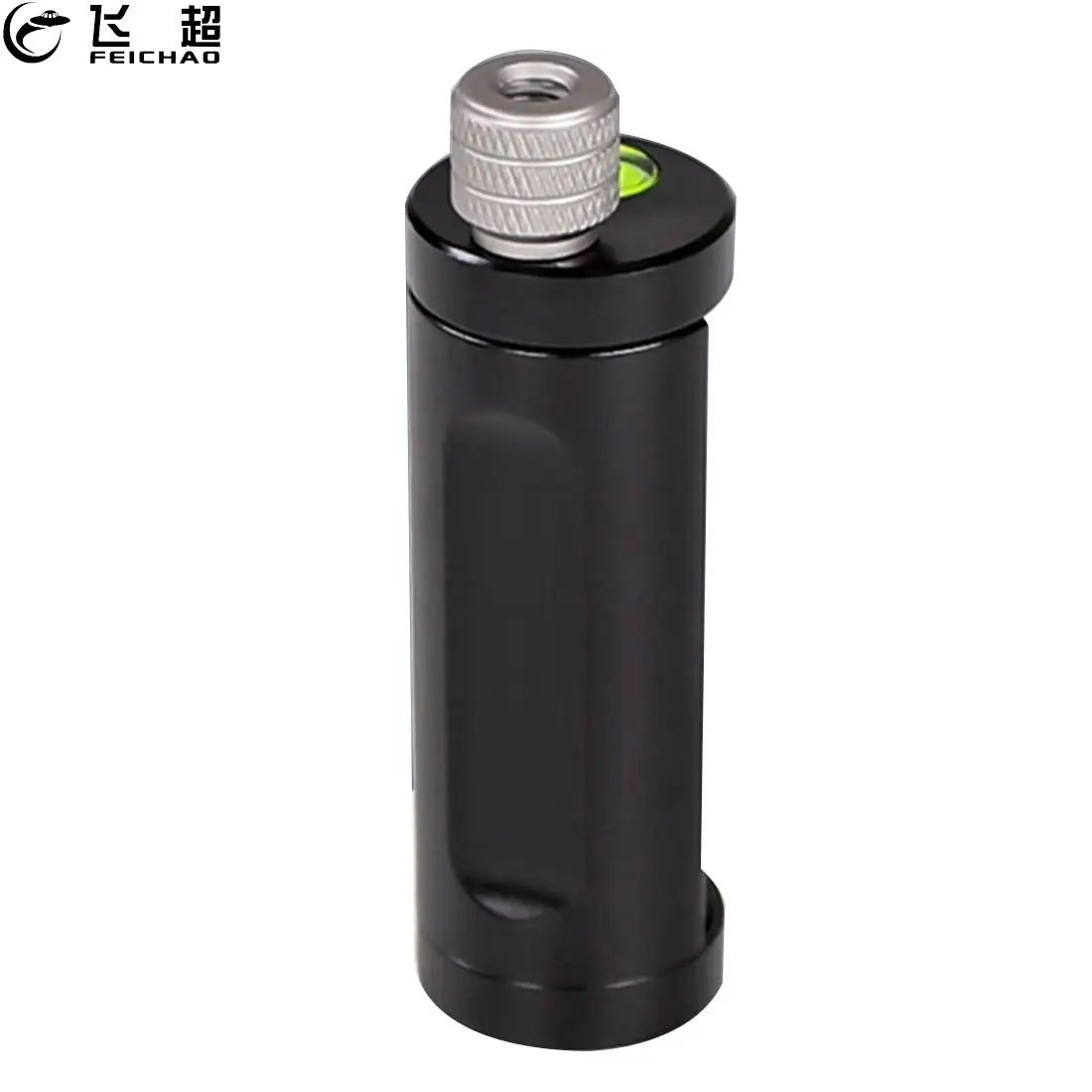 

FEICHAO XJ-10 56mm to 95 mm Universal Aluminum Alloy Metal Phone Holder Clip Mount w 1/4 Screw Hole Bubble Level for Smartphones