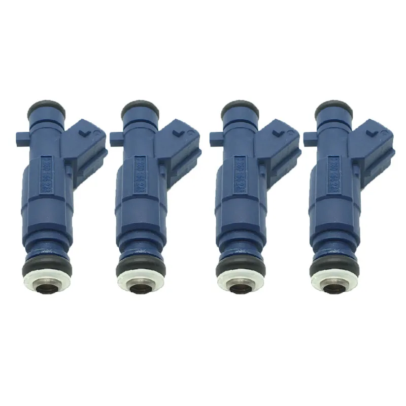 

4Pcs Car Fuel injector For Chery Flauta Com Bico Injetor Face 1.3 16v Flex 2010 Em Diante oem 0280156263