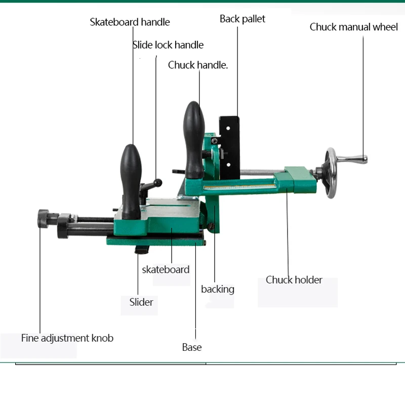 H7583 Woodworking Desktop Tenoning Machine Special Tenon Saw Tenoning Fixture Desktop Tenoning Machine Drill Tool