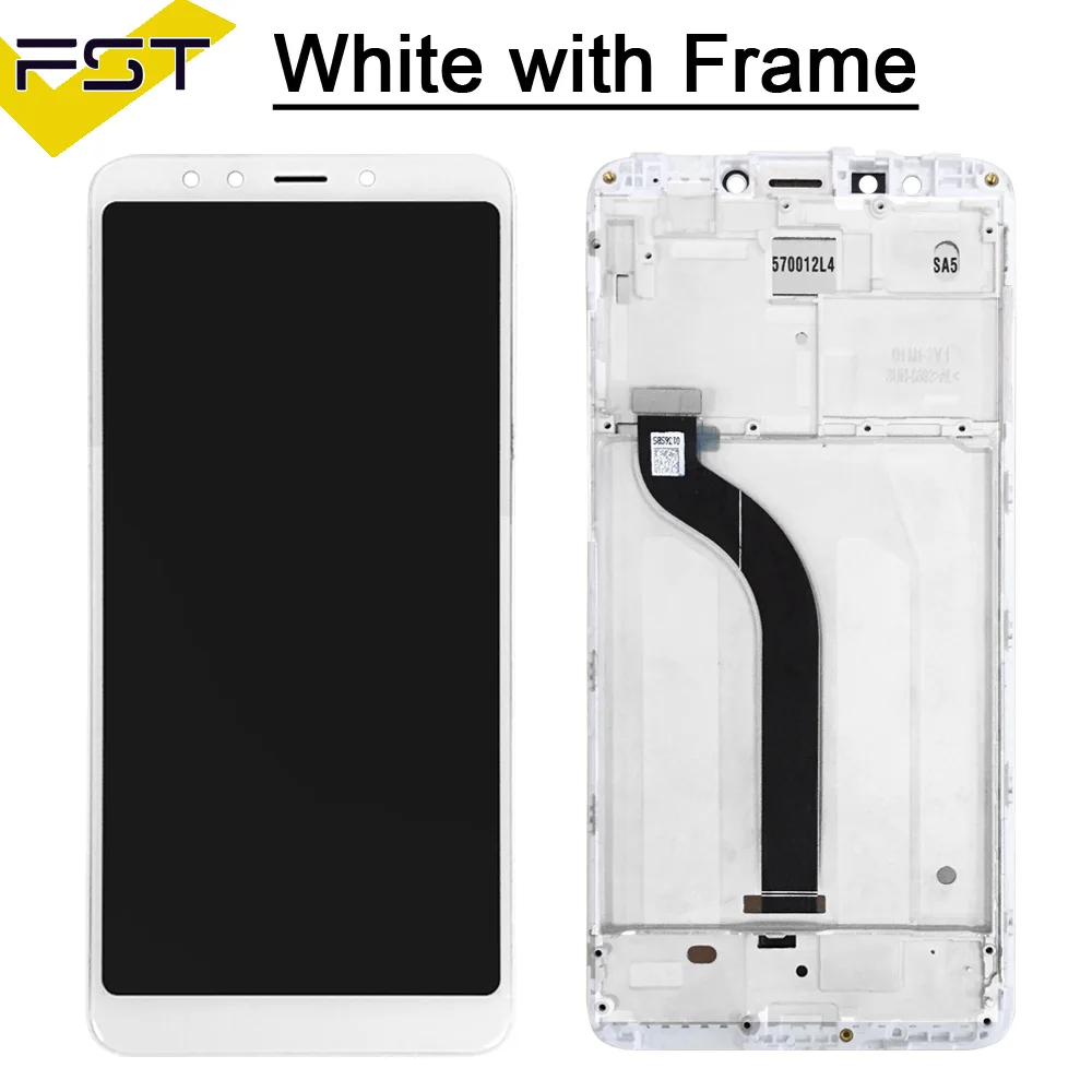 5.7\'\' Original LCD For XIAOMI Redmi 5 LCD Display Screen Touch Digitizer Assembly with Frame For XIAOMI Redmi 5 LCD Screen