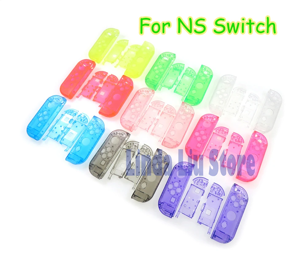 Прозрачная крышка корпуса для переключателя Корпус контроллера Корпус левая и правая крышка со средней рамкой Прозрачная