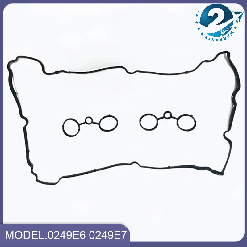 New Gasket Rocker Cover Gasket Kit Valve Seal 0249E6 0249E7 For Peugeot 2008 308 408 508 3008 RCZ Citroen C4 C4L C5 C3-XR 1.6T