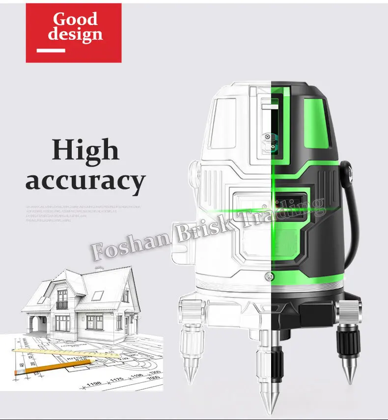 2/3/5 Lines Laser Level Waterproof Construction Tools High Precision Erramientas De Construccion Green Light Nivel Laser