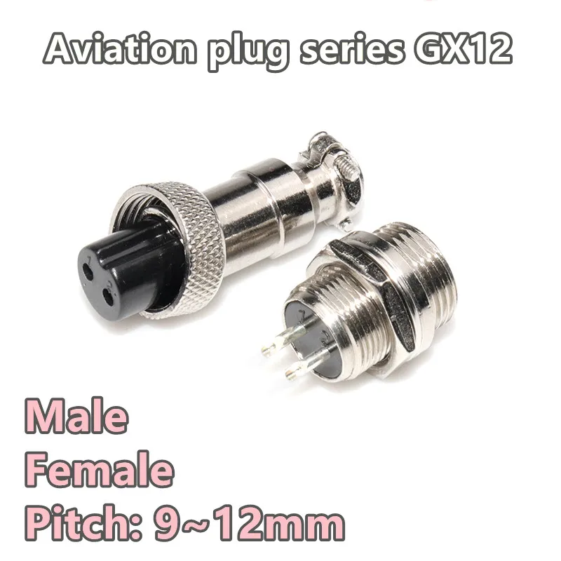 1Set/ Lot GX12 Male… - image