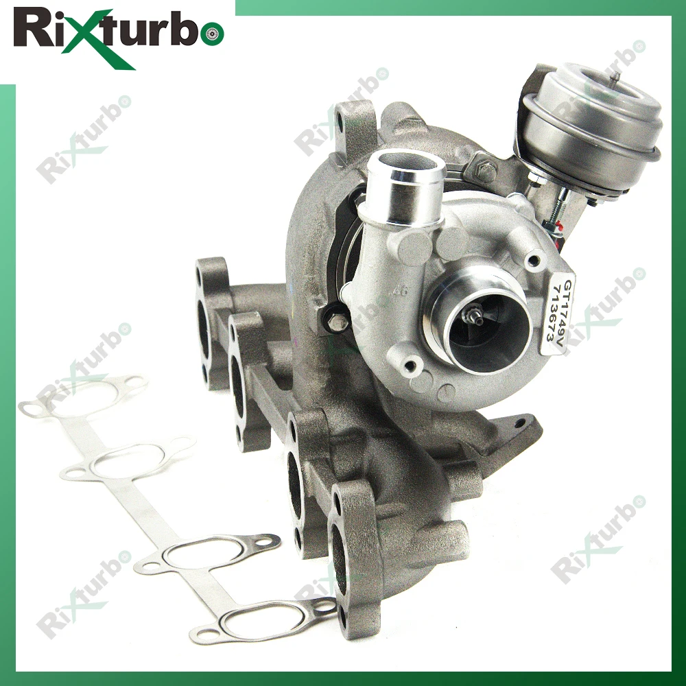 Turbo For Cars Complete Kit GT1749V 713673 For Seat Alhambra Cordoba Leon 1.9 TDI 85Kw AUY/AJM Turbine Turbolader 2000- Engine