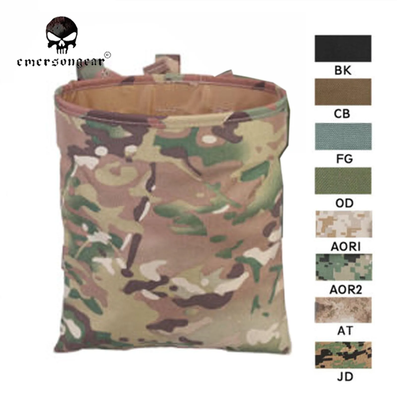 Emersongear-Magazine Recycling Bags, Magazine Dump Pouch, Sundries, Nylon Drop Pouch, Airsoft EM6032