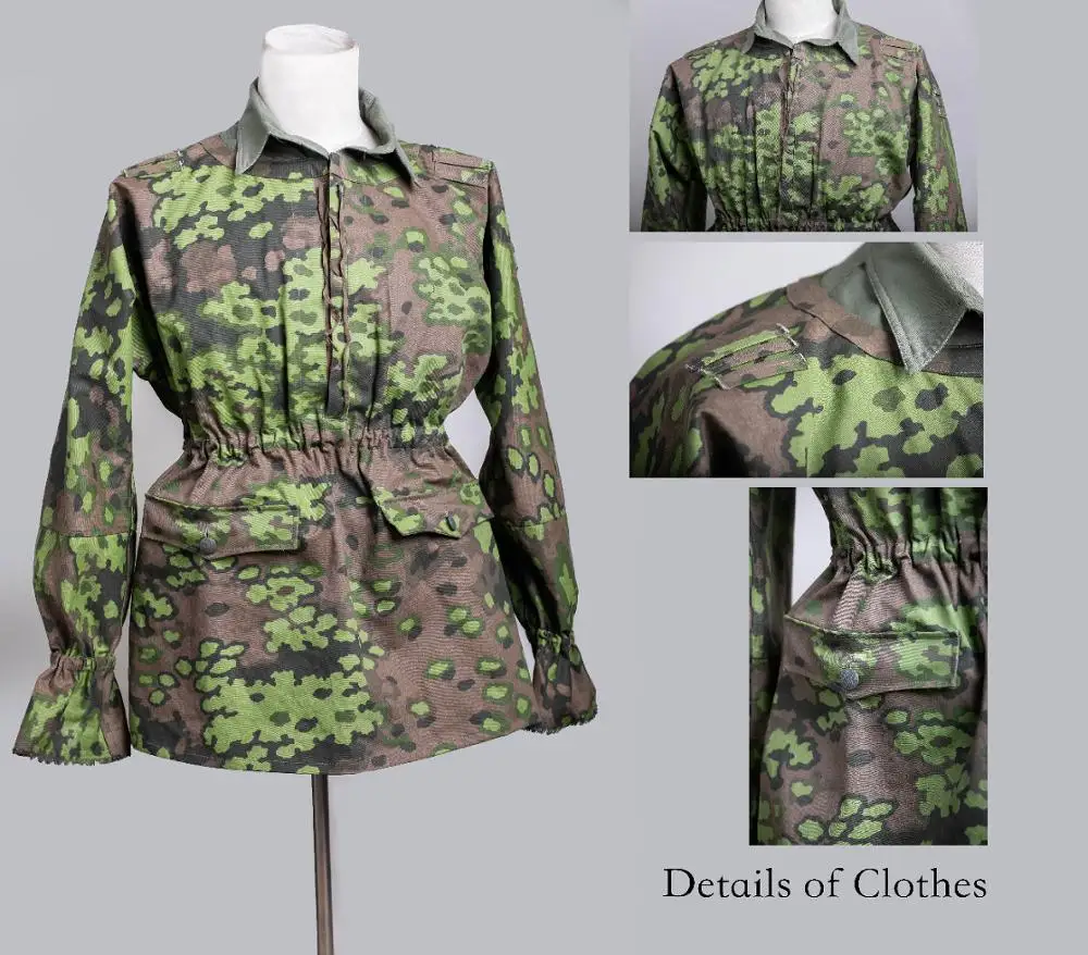 EMD WW2 Camouflage smock Germany Oak leaves waterproof