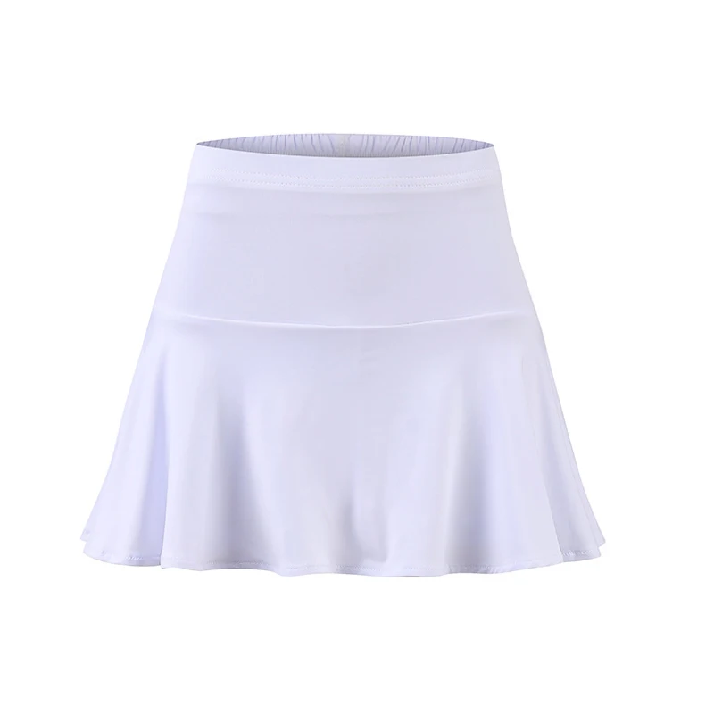 New Women Tennis Skorts skirt,Girl sport Skirts with Safety Shorts,A-line Running Tennis Skirts Quick Dry badminton skirt