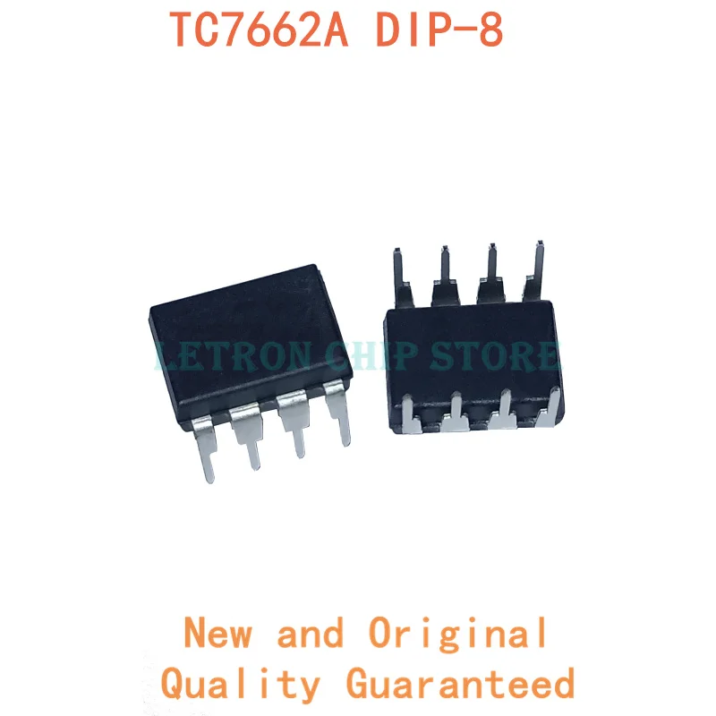 

10PCS TC7662A DIP8 TC7662ACPA DIP-8 TC7662AEPA DIP new and original IC Chipset