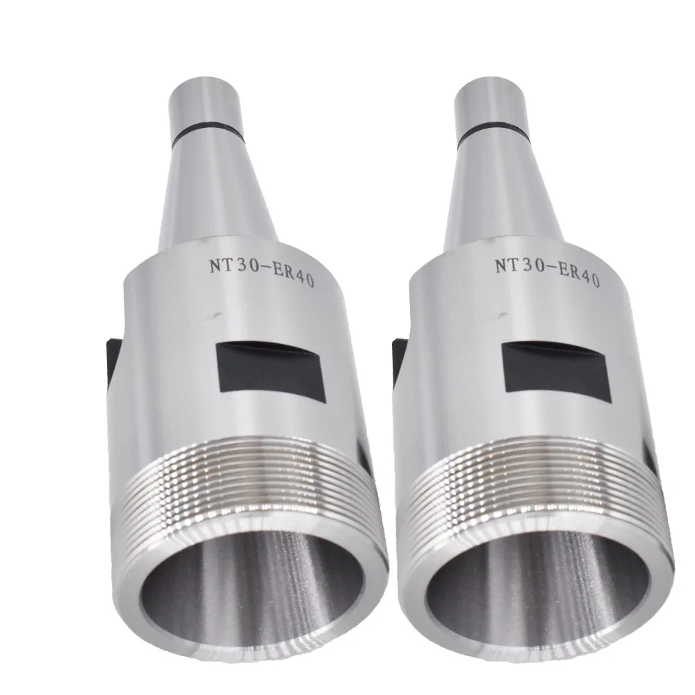 1pcs NT40 ER20 ER25 ER32 NT40 ER40 collet chuck tool holder M16 thread  for CNC machine