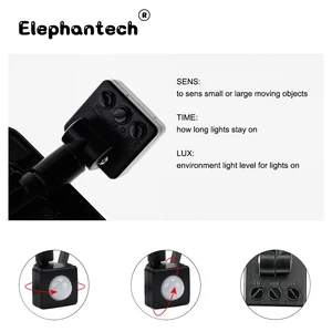 Ánh sáng ngoài trời với cảm biến chuyển động PIR, đèn chiếu sáng, đèn chiếu, 220V, 100W, 50W, 30W, 20W, 10W 8 Máy chiếu bán hàng chính LED 50W - 7