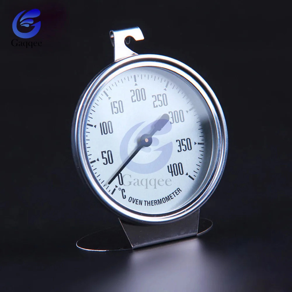 0-400/300 Degree High-grade Large Oven  Thermometer Stainless Steel Special Oven Thermometer Measuring Thermometer Kitchen Bakin