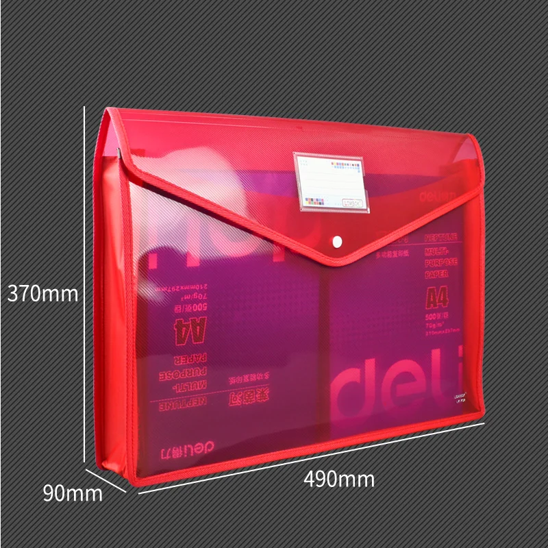 Extra Large A3 Document Bag Snap Button Bag 8k Drawing Paper Simple Data File Painting Work Storage Bag Large Information Bag