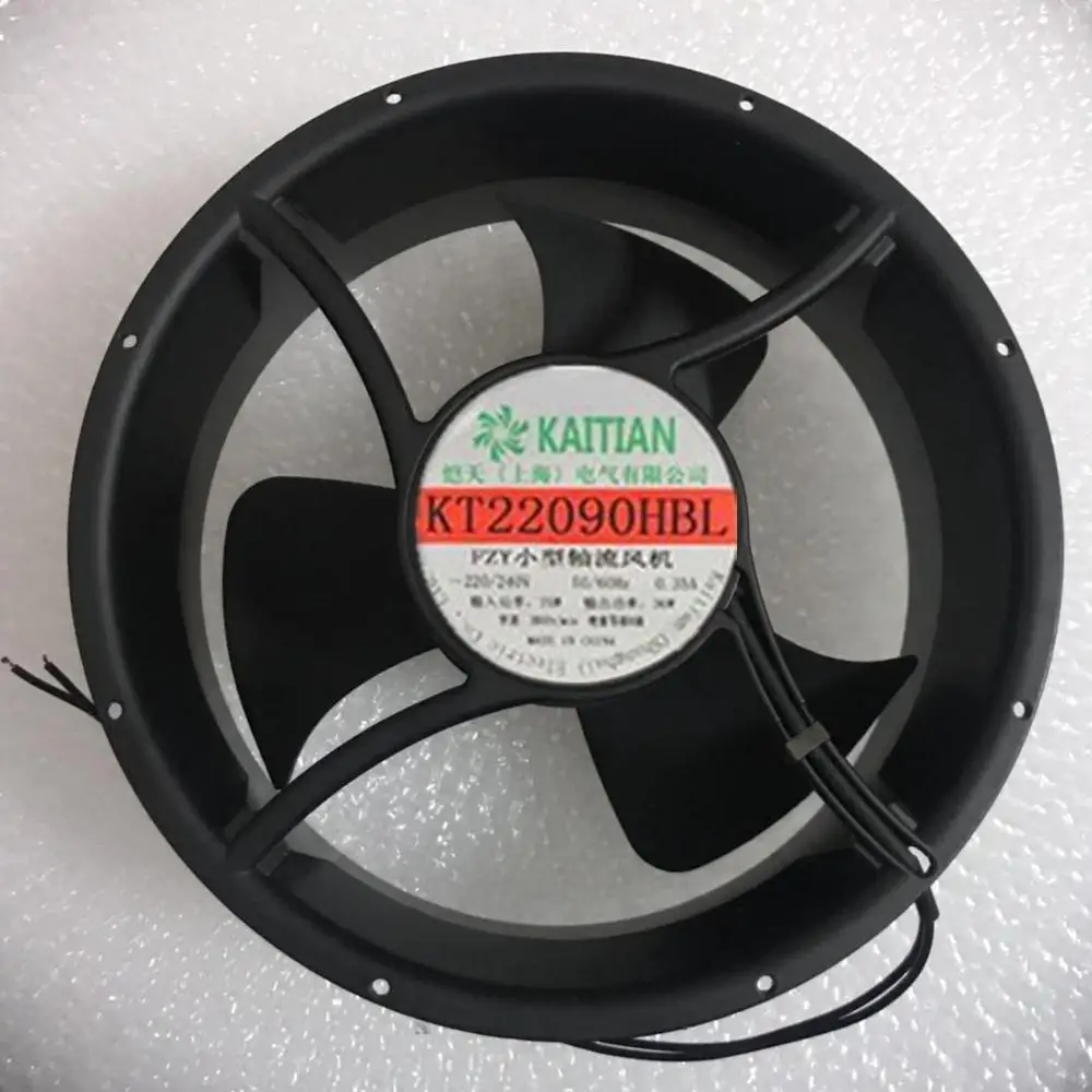 

KAITIAN KT22090HBL Server Cooling Fan AC 220V 0.35A 254x254x89mm 2-Wire