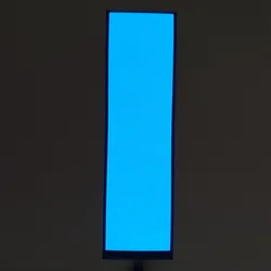 Blue 4x15cm Electroluminescent (EL) Panel EL Backlight Sheet El Lighting Panel Without Inverter