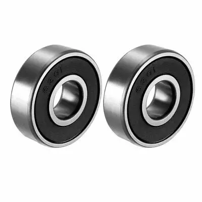 Rolamento de esfera com proteção para motor elétrico 6201-2rs 12mm, diâmetro interno 32mm od