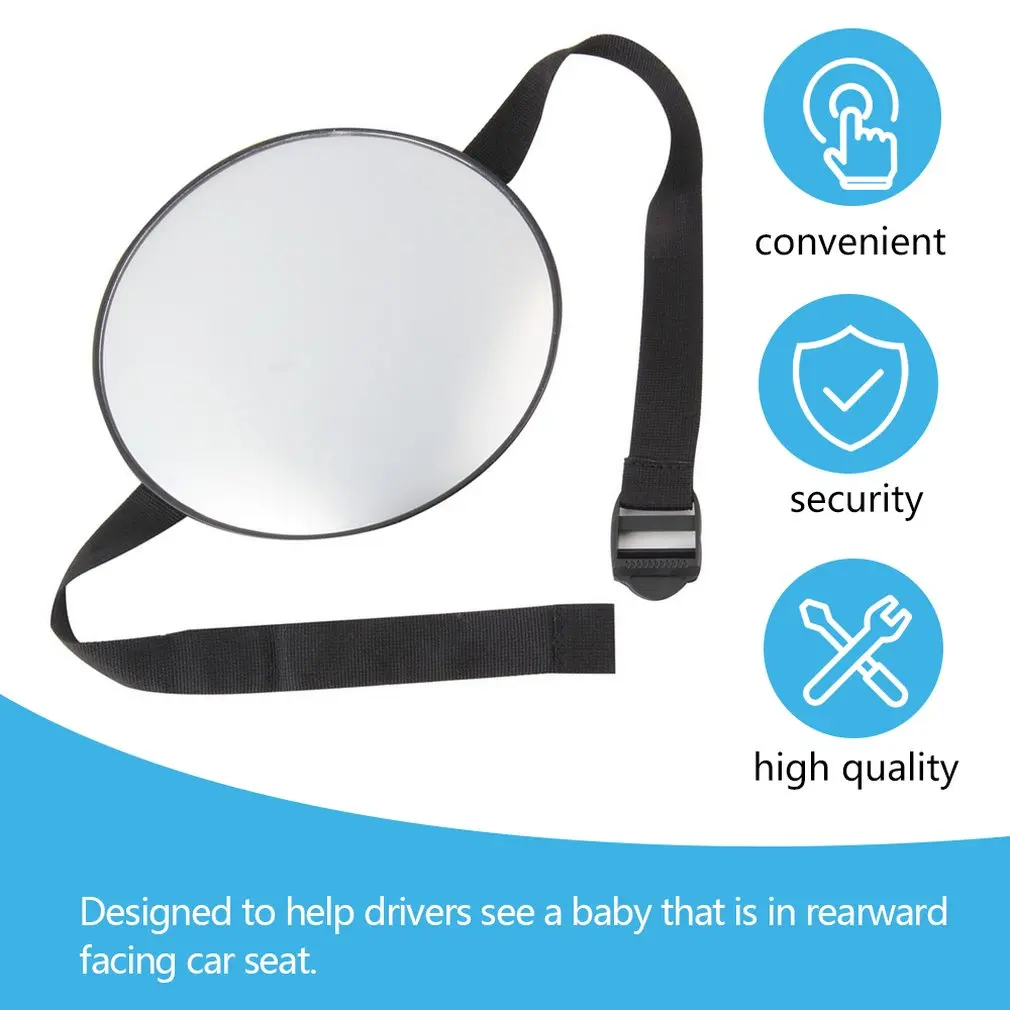 New Car Safety Easy View Back Seat Mirror Baby Mirror Safety Car Back Seat View Mirror for Kids Child Toddler Safety Monitor