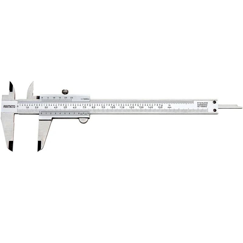 Germany ASIMETO Vernier Caliper 6“0-150mm / 0.02mm0-150-200-300mm341-06-4