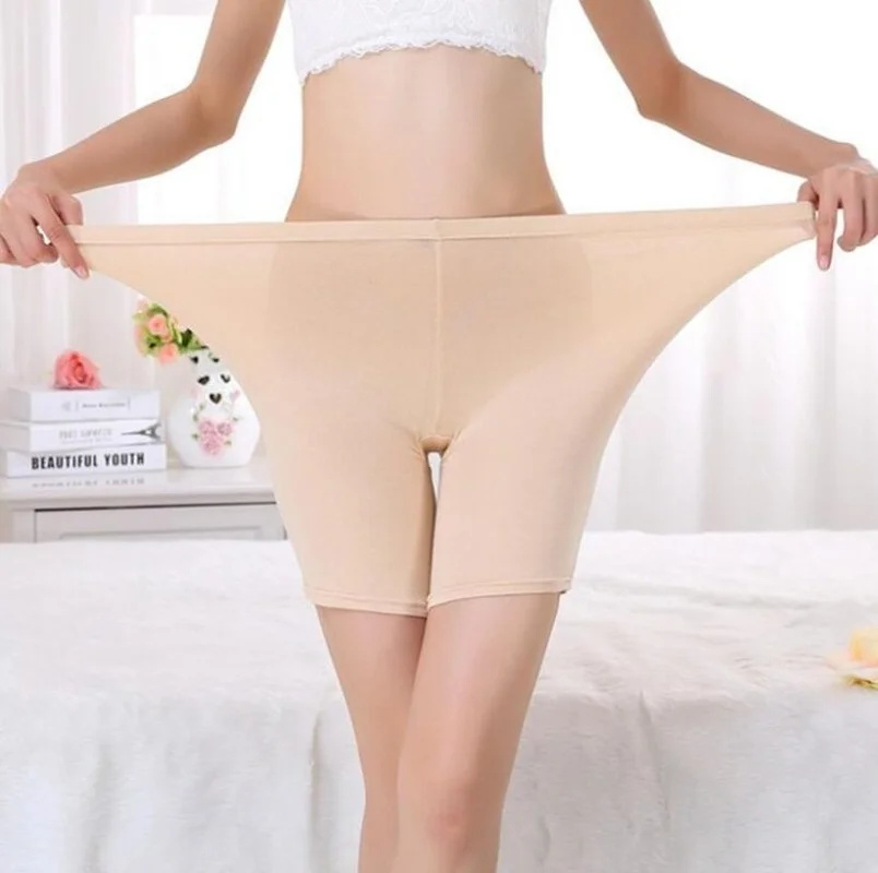 Women's Skirt Shorts Boxer Panties Girls Safety Briefs Boyshort Underpants Tights Slim Lingeries Short Pants Ultra-thin Summer