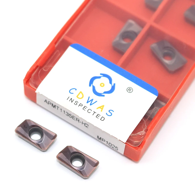 APMT1135 APMT1604 MP1025 超硬インサート高品質切削旋削工具 APMT フライスシリーズブレード CNC 旋盤ツールのための BAP300R